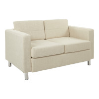 OSP Home Furnishings PAC52-M52 Pacific LoveSeat In Cream Fabric